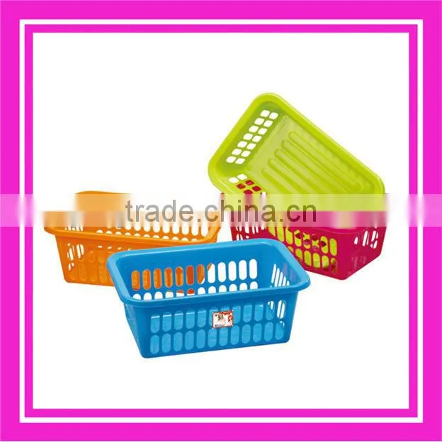 27L household plastic basket/plastic laundry basket