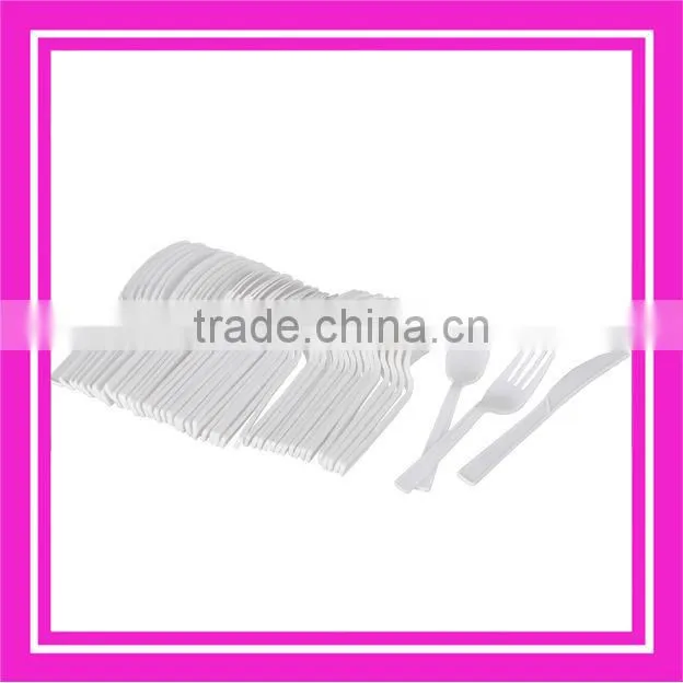 plastic spoon and fork set & flatware set