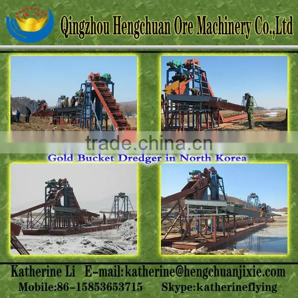 Hot Selling Multipurpose Bucket Chain Gold Dredger