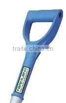 mini square carbon steel snow shovel with fiberglass handle
