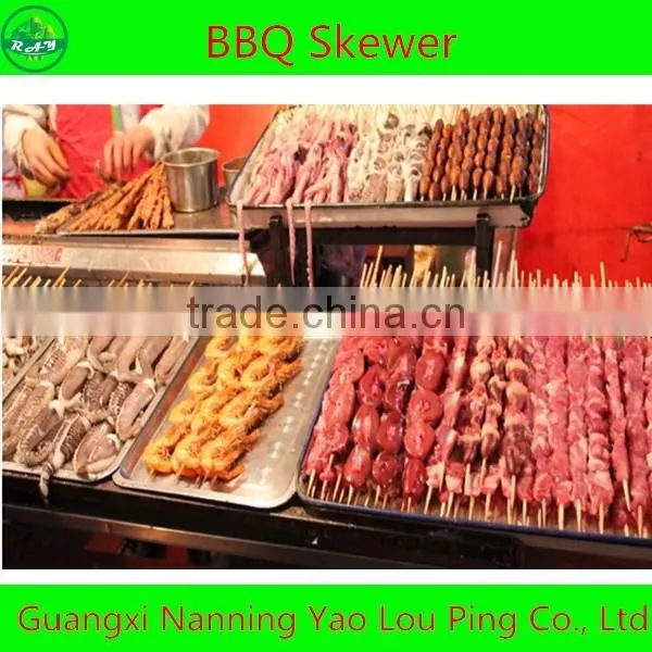 Wooden Tools Skewer For BBQ Production