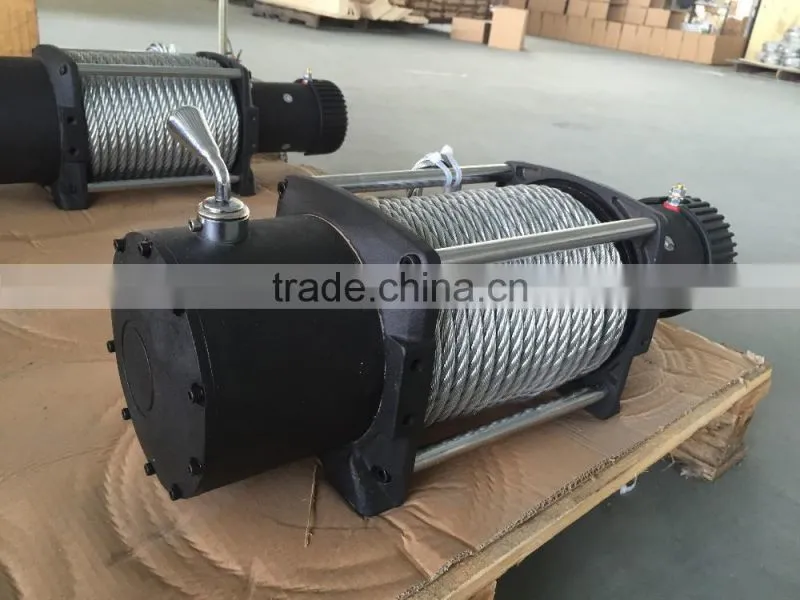 Offroad DC 12V 20000 lbs heavy duty electric winch