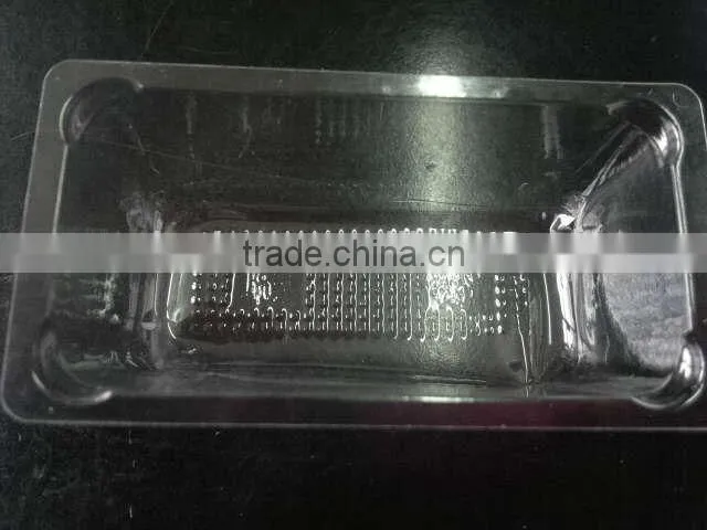 Small plastic food packing inner tray, potato chips packing tray