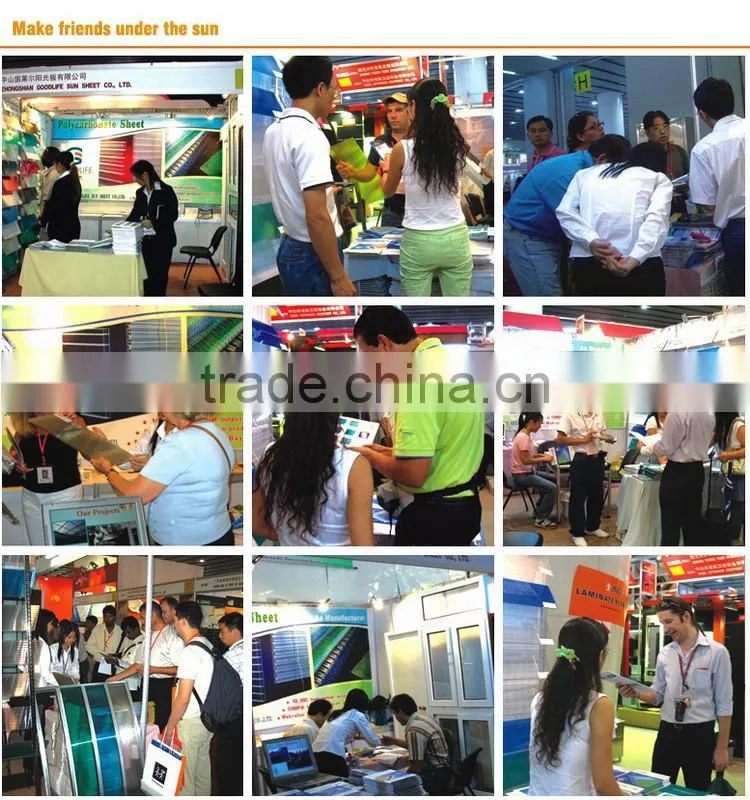 Safety defense impact strengh Polycarbonate sheet for Anti-roit Shield