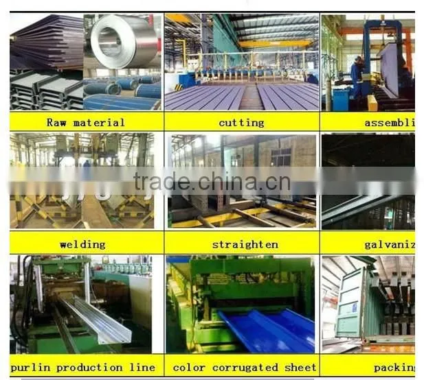 luxury prefabricated steel structure building