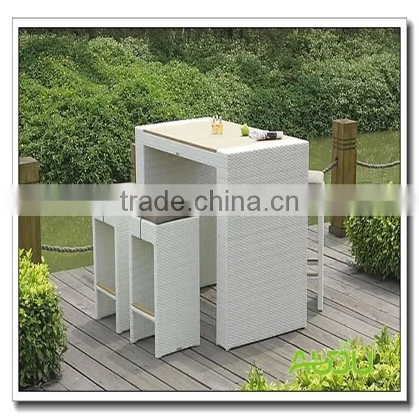 Contemporary Bar Furniture,White Rattan Contemporary Bar Furniture