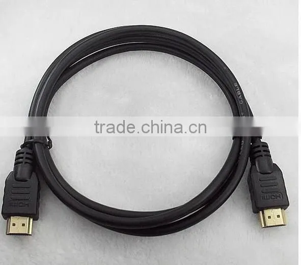 Factory Supply 1.4 Version Computer/Tv Video Line With 1M, 3D HD Multimedia interface Set Top Box 1080P for Display Screen