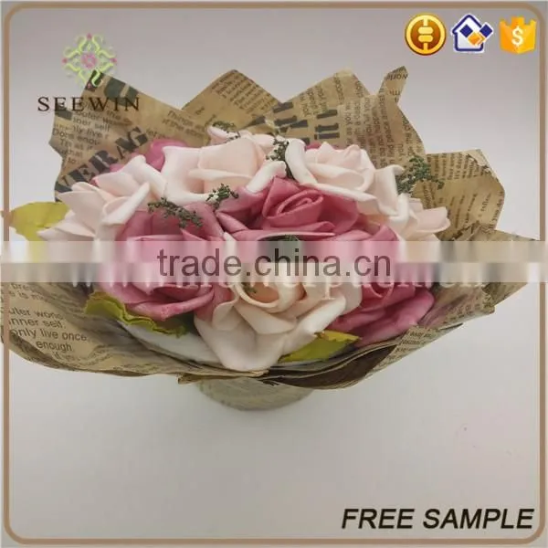 wholesale waterproof kraft paper flower pot covers
