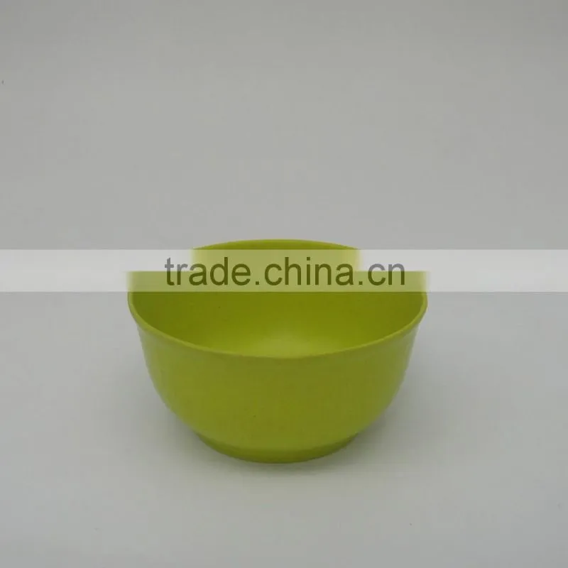 2016 popular biodegradable bamboo fiber rice bowls