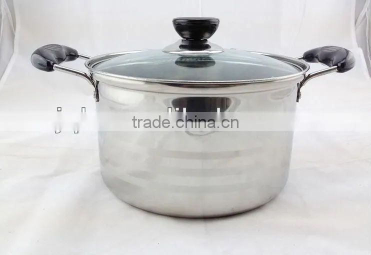 10pcs stainless steel soup pot set cookware set