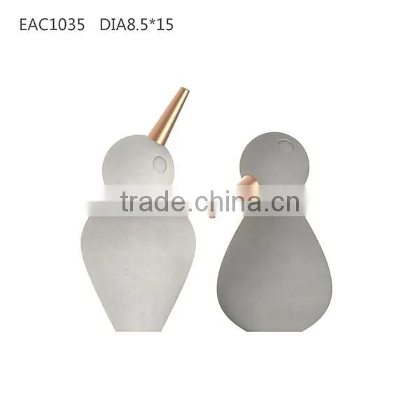 Interior horse shape excellent home decoration items concrete bookend