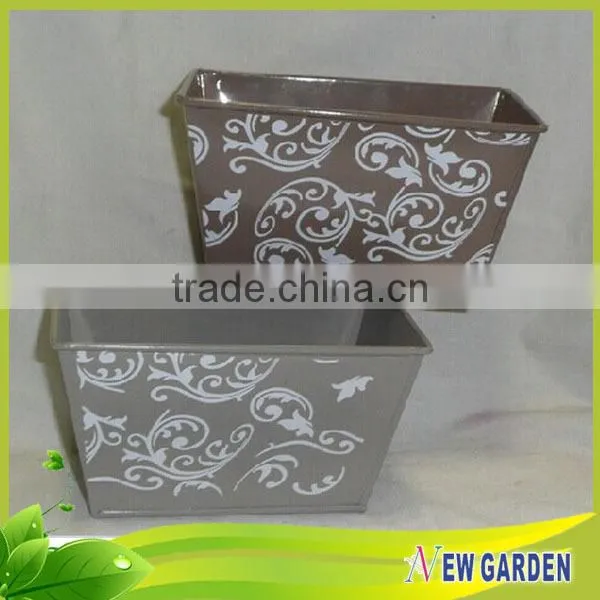 Innovative Indoor Decoration Dark Brown Flower Pots,Different Shapes Planter