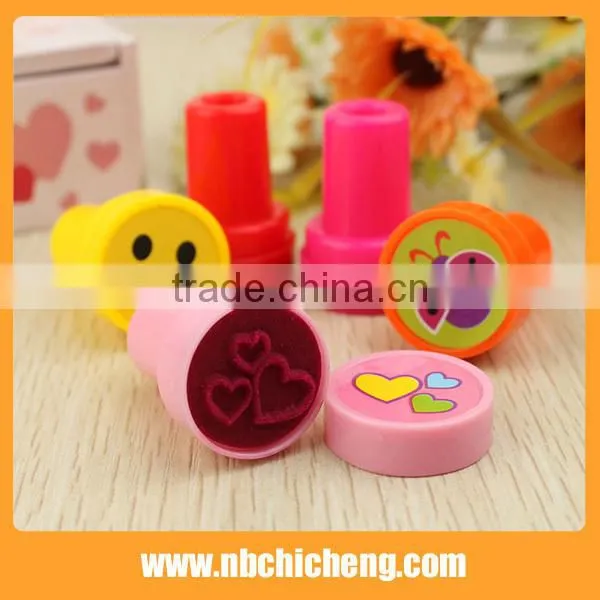 Colorful Children Toy Stamp Self-inking Stamp Toy Cartoon Stamp