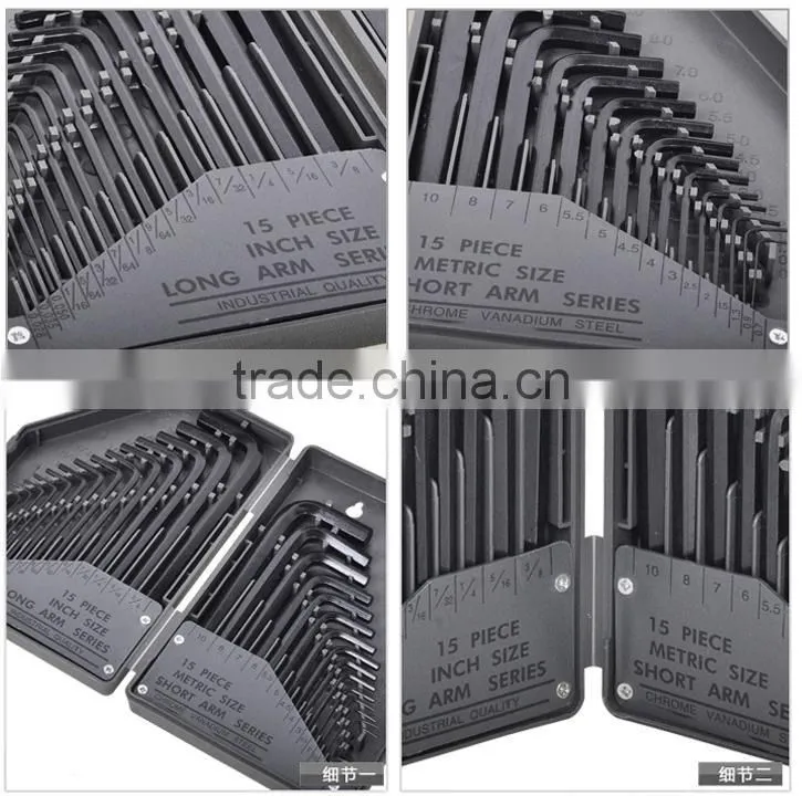High quaity factory square L type extra long allen wrench