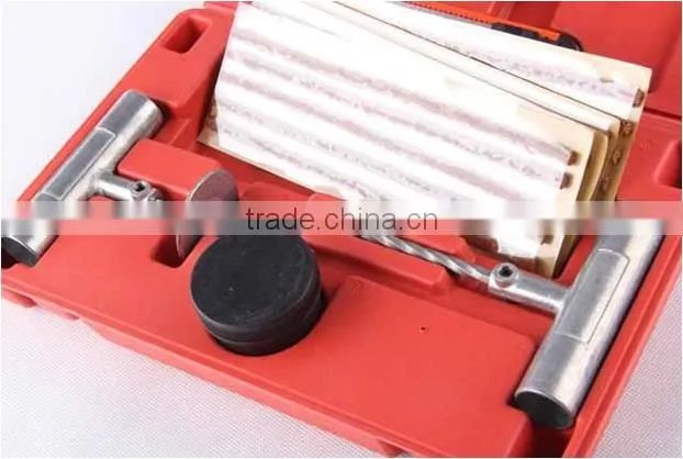 40 PCS Emergency Car Tire Puncture Repair Kit For Tubeless Tires