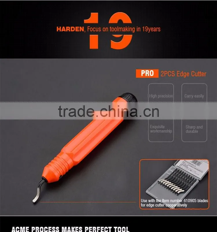 Plastic and Stainless steel 2PCS Edge Cutter