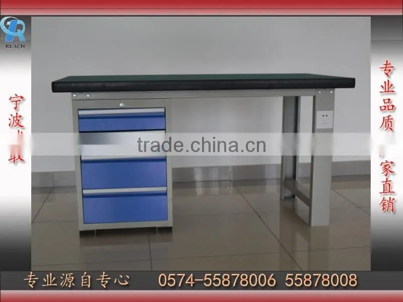 Hot Sales Multifunctional Metal Workbench with Staineless Steel Table Top