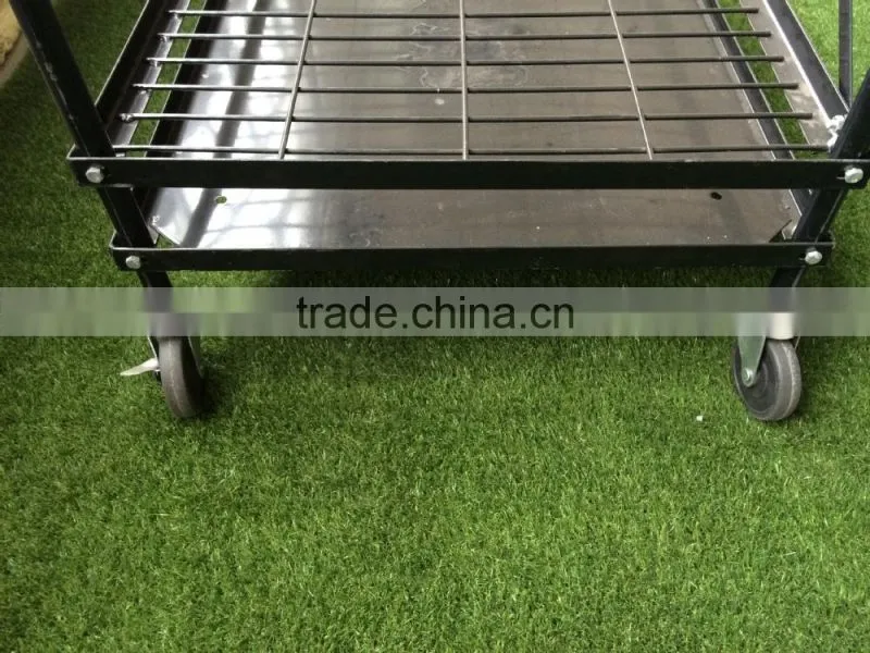 small flower display cart flower stand