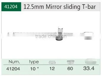 10MM Mirror sliding T-Bar