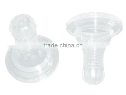 Soft Food Grade Silicone Cute Baby Feeding Nipple