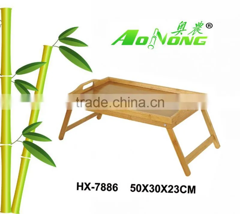 5 tiers bamboo display shelf