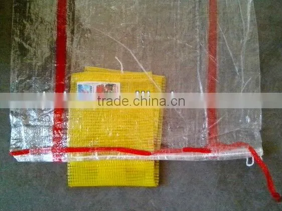 PP transparent woven bags, super transparent potato bags