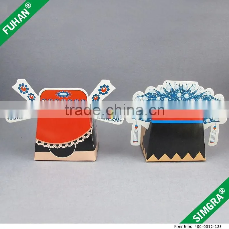Lovely Shape Chinese Style Candy Packing Box