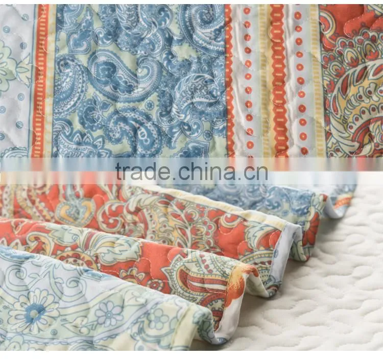 luxury bedspreads with 100% polyester,Fitted Bedspreads for living room and bedroom