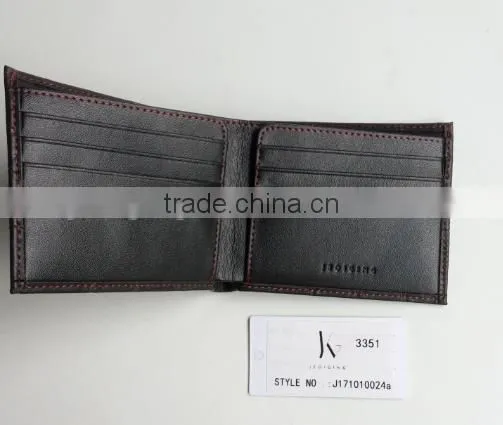 2017 Trend Wallet Men's Wallet Genuine cowhide leather wallet Classical Style Wallet Men's Genuine Leather Wallet money bag