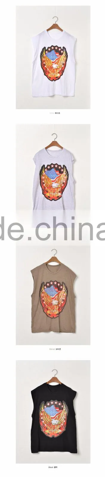 New style of women tank top, 100% cotton