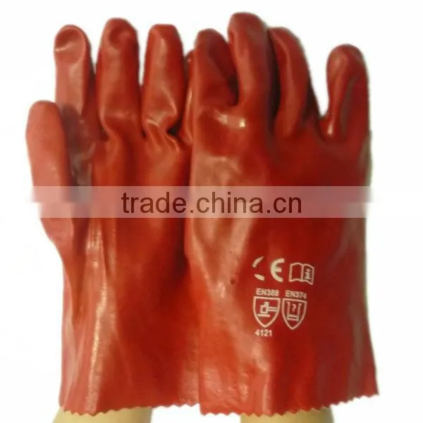 good quality PVC heavy duty Chemical protection Gloves