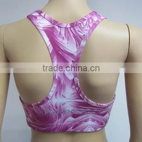 Hot fitness Women Customized Seamless Yoga Sports Wear Workout Yoga Bra Top