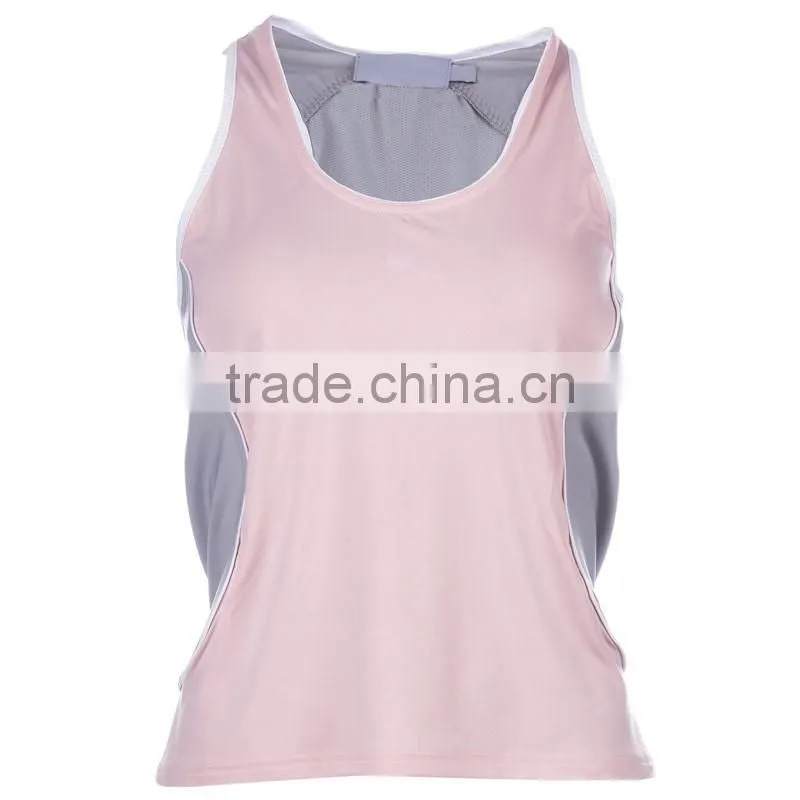 Custom tennis/gym vest/ tank top/singlet for women