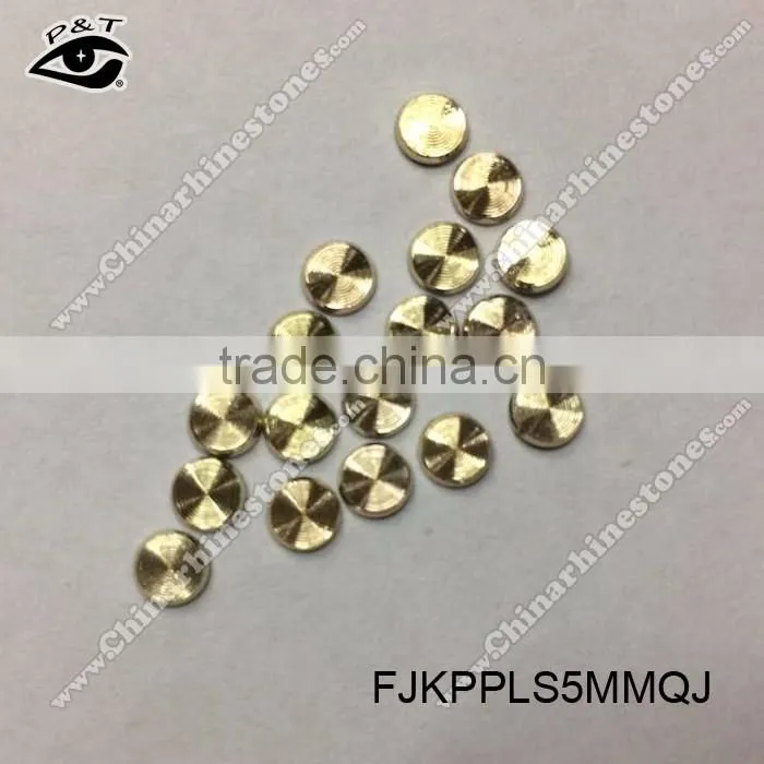 Laser Nailhead Checked Nailhead Hot fix Nailhead Iron On Metal Studs
