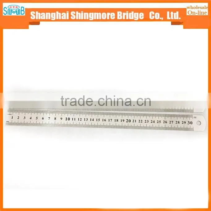 2017 china cheap sales good quality 30cm stainless steel ruler for student