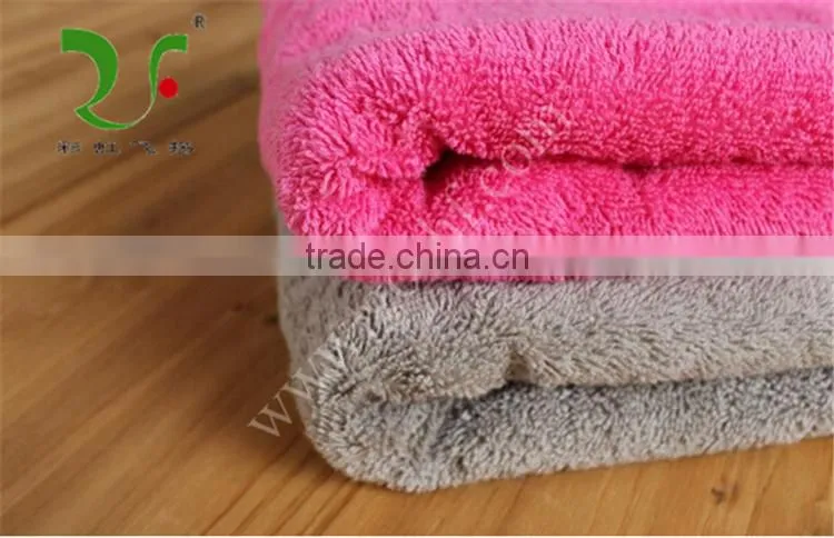 High quality platinum banded hotel terry cotton hand towel