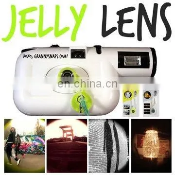 plastic jelly lens for mobile camera accessory