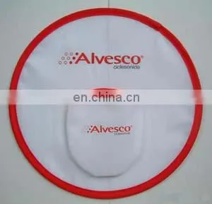 China cheap promotion nylon folding flying frisbee