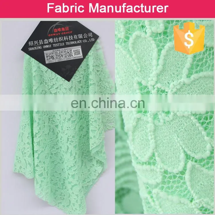 2015 design new fashional 90/10 Nylon /spandex Lace for Ladies' Garment new fashional lace