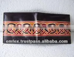 Genuine Leather gents wallet manufacturer, original leather wallet exporter
