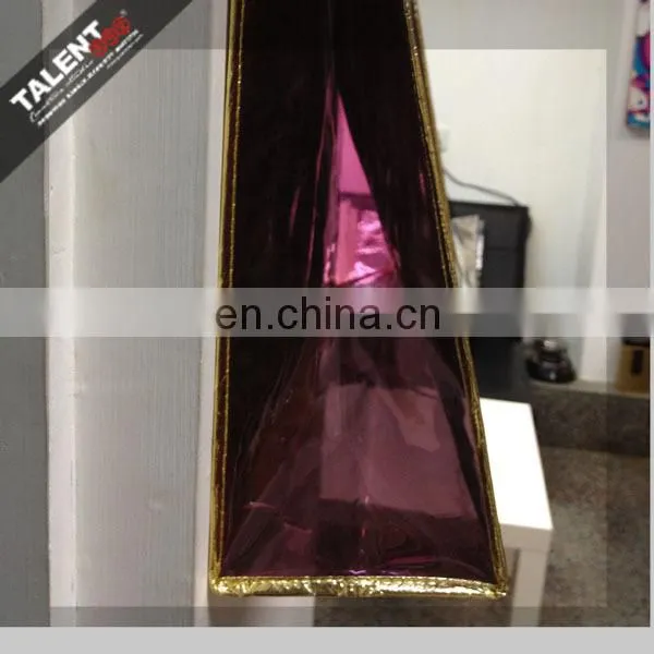Custom clothing brand printing PVC plastic shopping bag