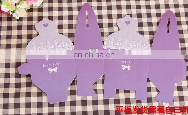 2015 unique paperboard paper foldable sweet paper cake box packaging