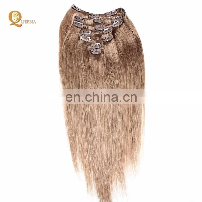 Hottest products on the market 100g 120g 160g 220g remy human hair extensions clip on