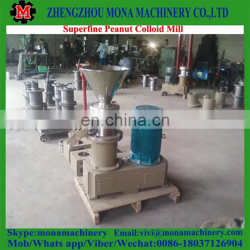 automatic continuous sesame cocoa Industrial coconut almond shea tahini milk peanut butter making machine