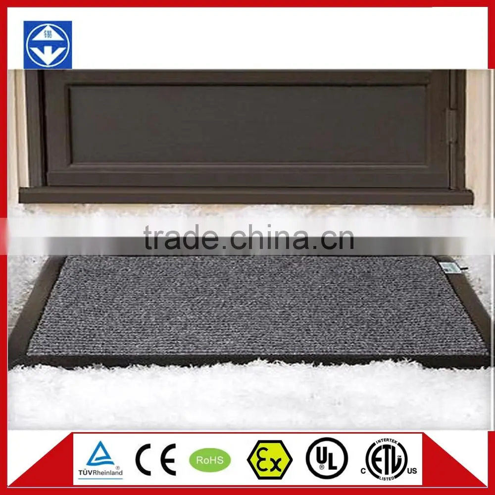 UL outdoor snow melting mat,portable outdoor heating mat,door snow melting mat