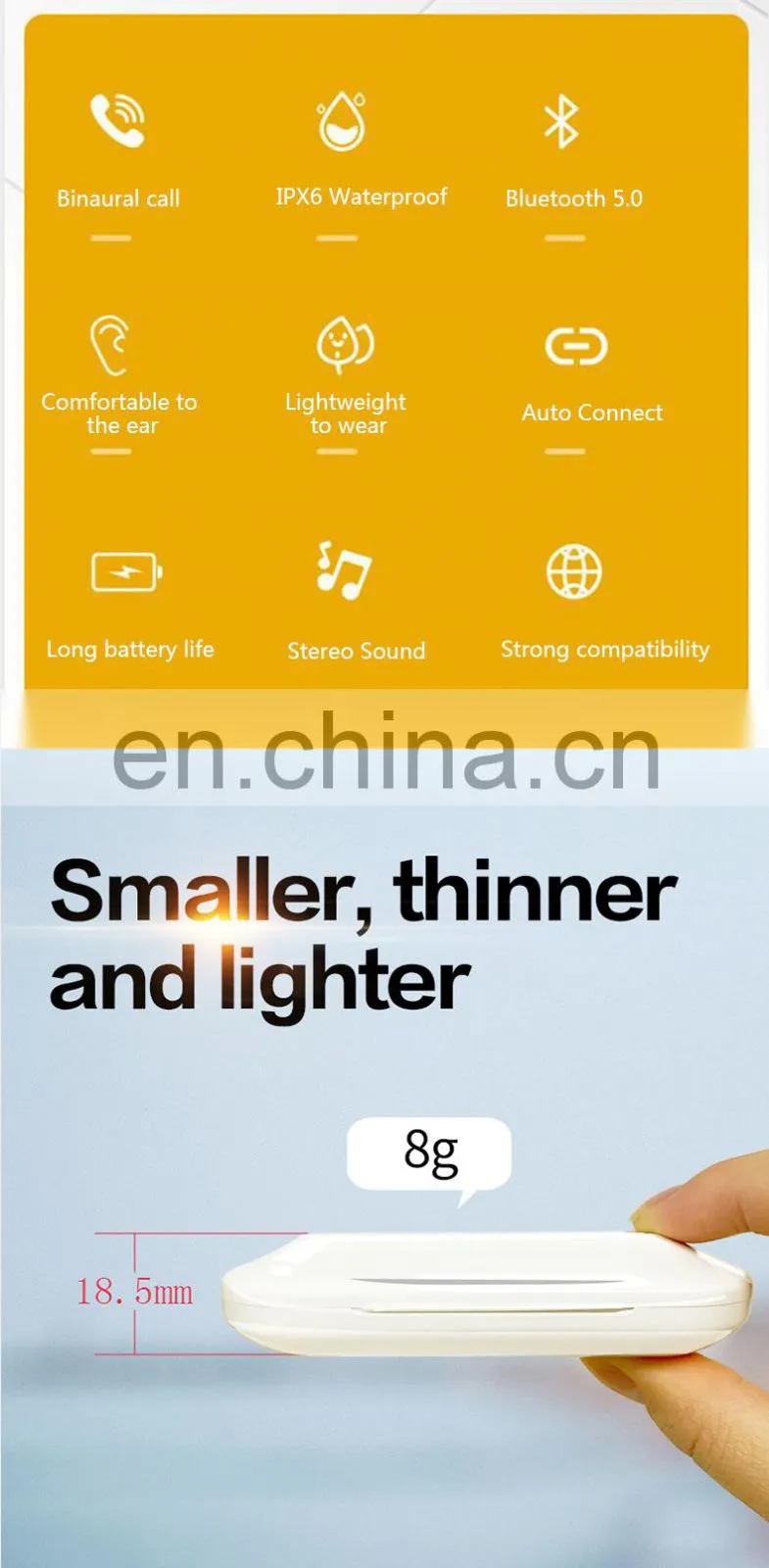 Headset BT Earphone K2 OEM 2021 New Product LED Amazon Hot sale Sports TWS wireless headphone wireless earbud Drop shipping