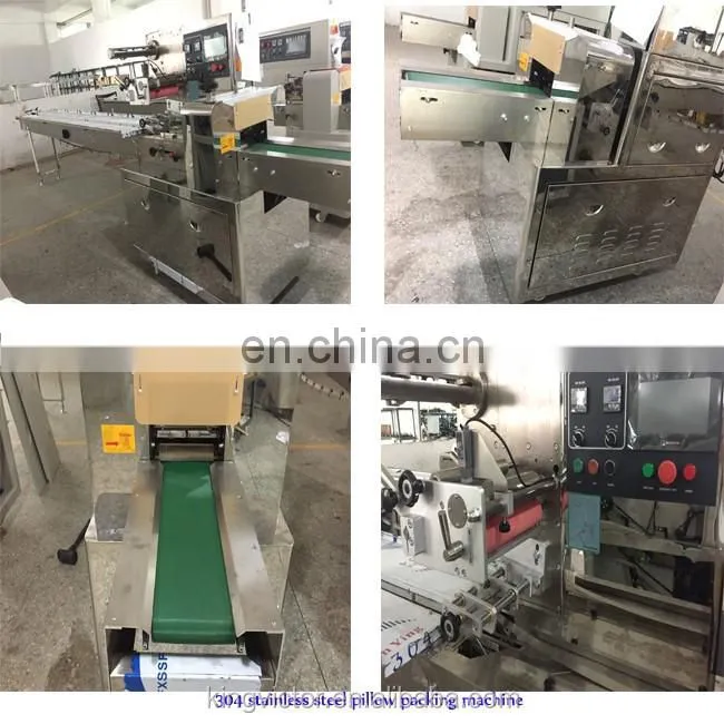 Nitrogen flushing automatic granola bar packaging machine