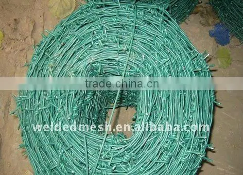 galvanised barbed wire( ANPING exporter and factory)