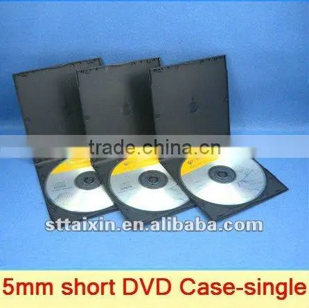 5.2mm black slim mini dvd duplicator case