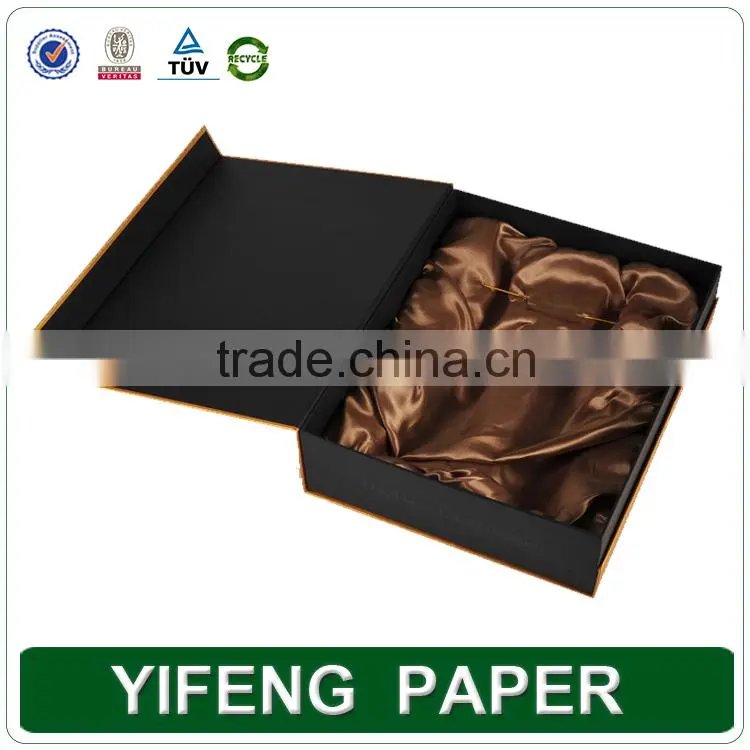 Decorative faux leather foldable storage boxes wholesale